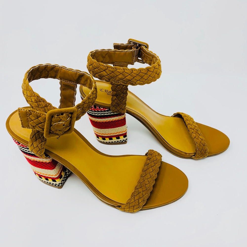 Crown Vintage Embroidered Sandal
